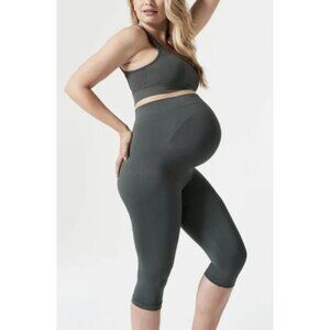 BLANQI Maternity Leggings in Dark Gray